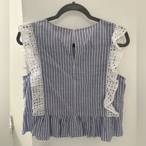 Lilly Pulitzer Peplum Top